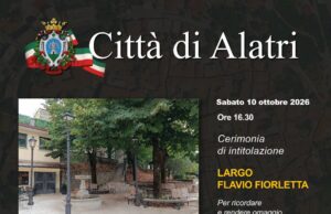 Alatri, un sabato 10 ottobre di memoria, sport e comunità